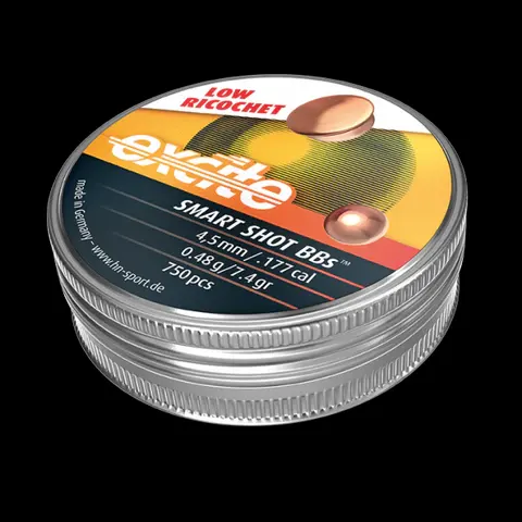 H&N Excite Smart Shot BBs .177 Cal, 7.4 Gr, 750ct-1