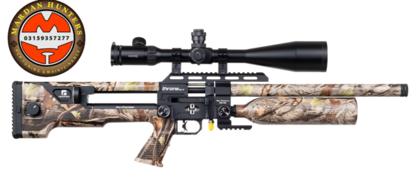 Reximex Throne Gen 2 PCP Air Rifle 5.5mm/0.22 - Camo